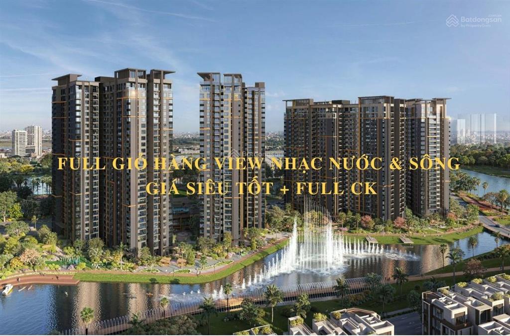 2 phòng ngủ view nhạc nước giá 9 tỷ dự án masteri park place  the global city