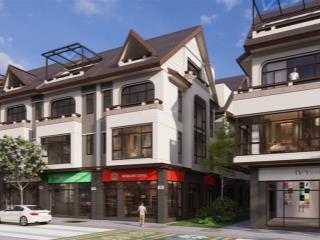 Eco52 shophouse thổ cẩm khe thoáng một bên, 3 mặt tiền  gần khách sạn 5 sao, diện tích 116m²