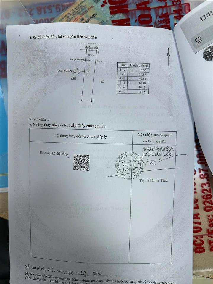 Cần bán nhanh lô góc 2 mặt tiền  vườn trồng cà phê thu hoạch tốt hàng năm