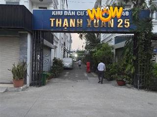 Hxh đỗ cửa,tô ngọc vân thạnh xuân 25 q12, dt 52m2  giá 6.2 tỷ (tl)