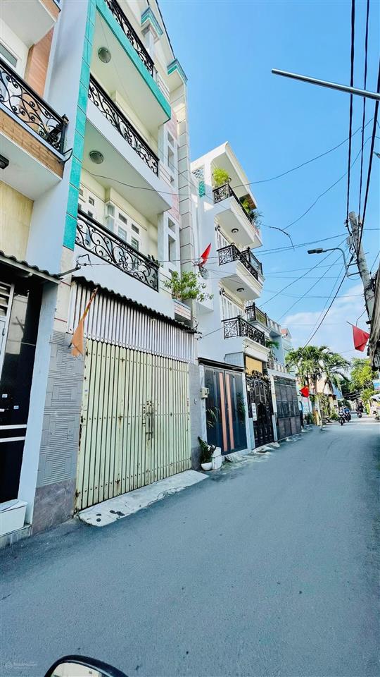 Hẻm xe tải thông 4 tầng ngang 4.5m an hội đông (p16) gò vấp 7 tỷ