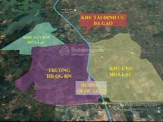 Cần bán gấp đất tđc đà gạo, cạnh chợ hoà lạc, giá rẻ 99m2 chỉ 3,74 tỷ