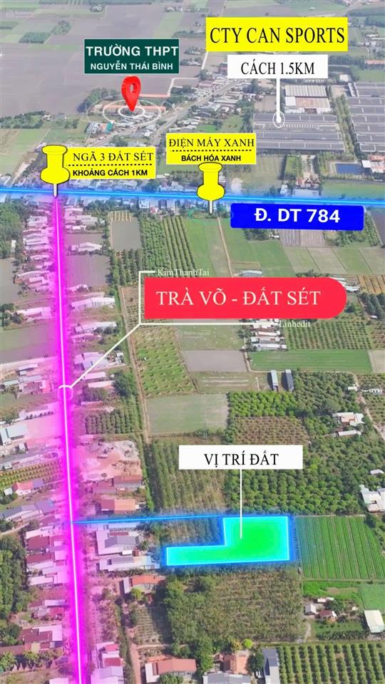 Đất trà võ đất sét, giá 3xx tr tây ninh