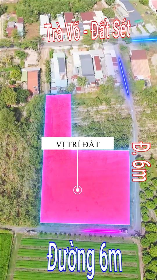 Đất trà võ đất sét, giá 3xx tr tây ninh