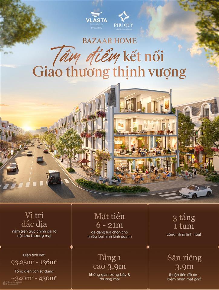 Bán gấp q6.c.15 vlasta 98m2 đối diện trường học, 2 mặt tiền mở cửa, kinh doanh vô địch