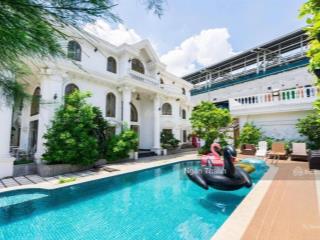 Chốt ngay! chỉ 160tr/m²  biệt thự ngay đảo kim cương  quận 2  (25x22)  550m²  3 tầng + hồ bơi