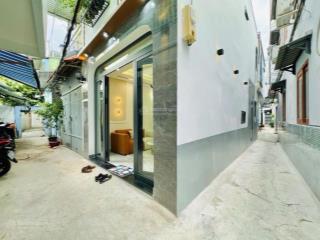 Chỉ 5 tỉ 3 sở hửu ngay căn góc 2 mặt tiền hẻm 33m2 tại bình thạnh  nhà mới đẹp full nội thất