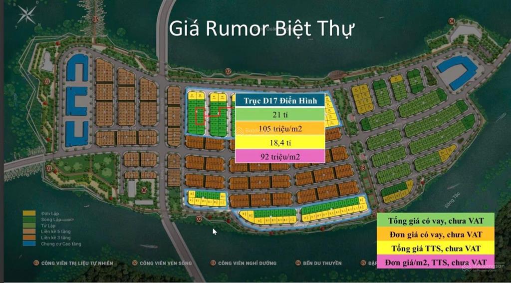 Đã có giá shophouse, nhà phố, biệt thự view sông, biển dự án sun charmora city nha trang