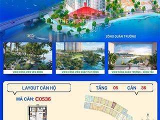 Duy nhất còn một căn studio giá từ cdt tòa the charm