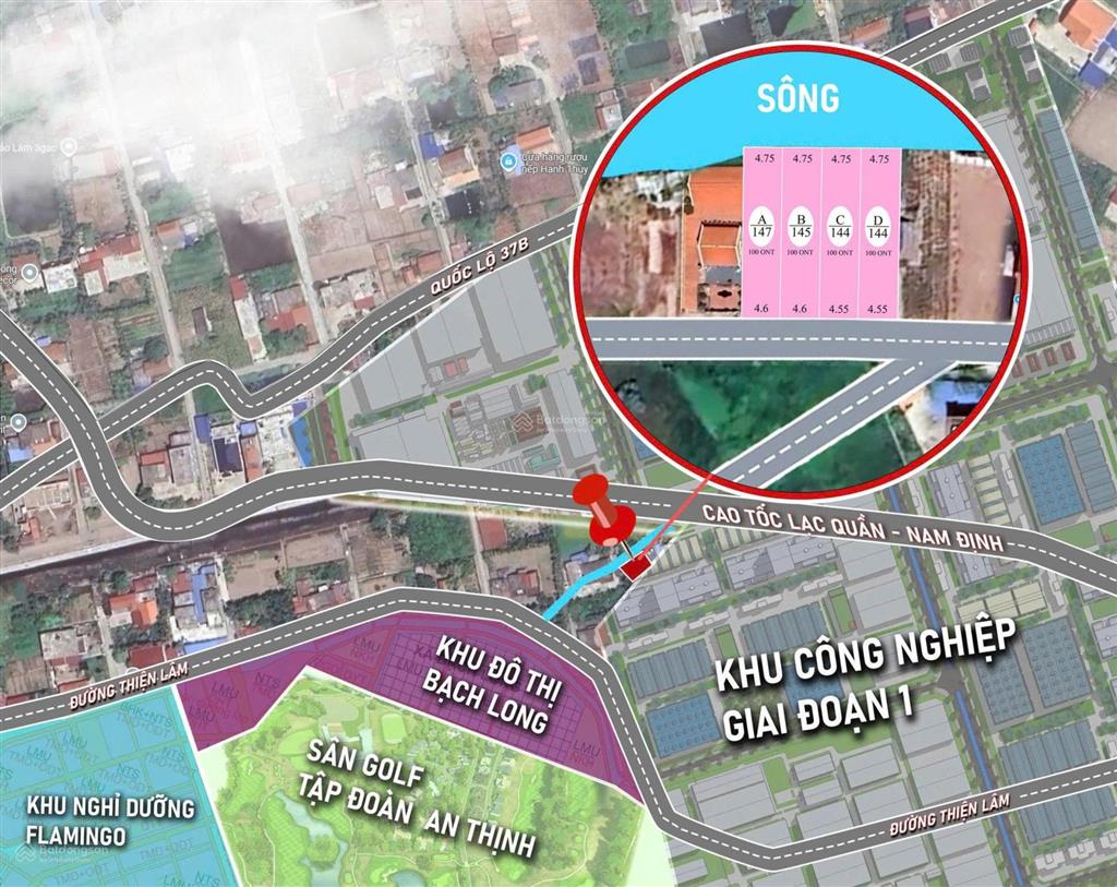 Đất nền gần kcn vsip giao thủy  phù hợp đầu tư trung hạn