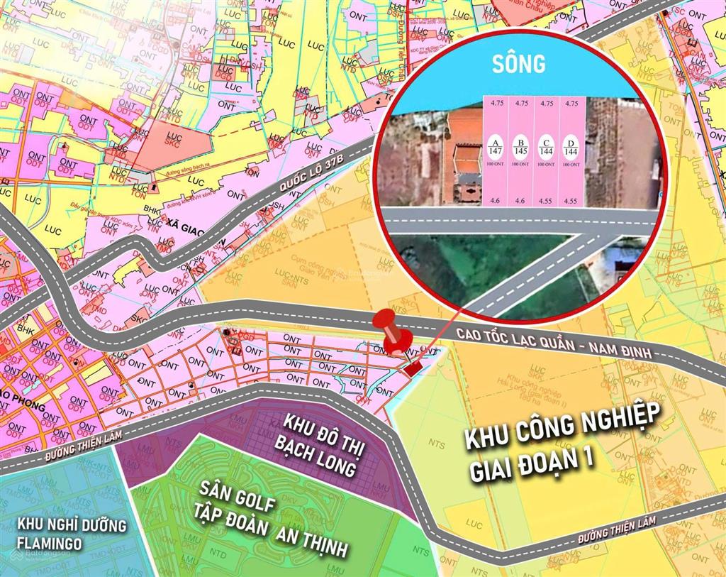 Bán đất nền gần kcn vsip giao thủy  pháp lý rõ  giá tốt