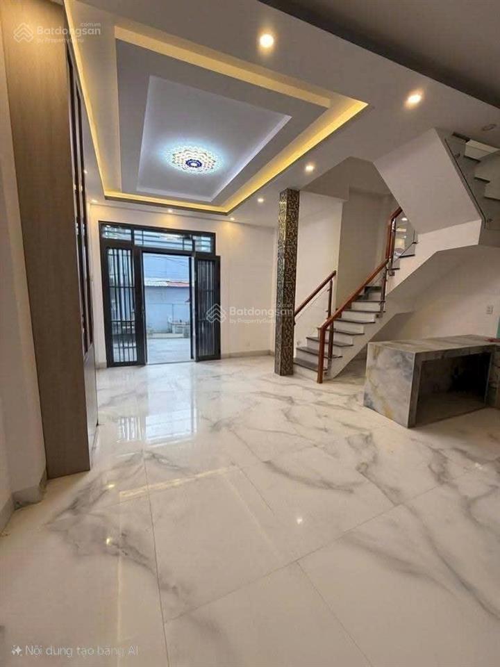 Bán nhà đẹp mạc vân p12 q8  hẻm xe hơi  4 tầng 4pn 5wc  50m2 ( 6m x 9m ) nở hậu  nhỉnh 6 tỷ