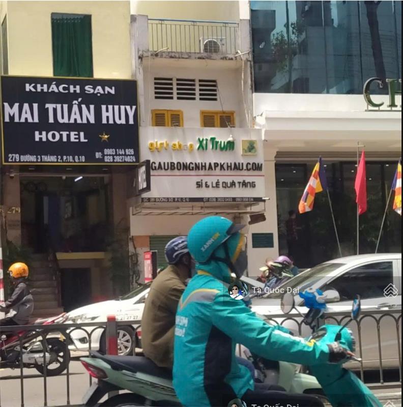 Quận 10  mt đường 3/2  66.2m2  34 tỷ tl  nhà cũ tiện xây mới  nở hậu