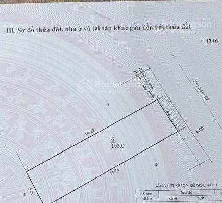 Bán đất nguyễn sỹ sách, phường 15, tân bình, 97m2 (5 x 20), đường nhựa 10m