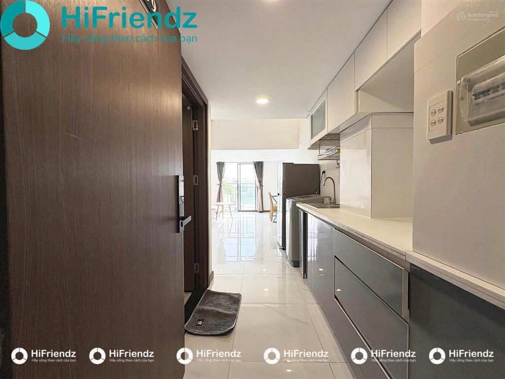 Căn hộ 2pn  2wc mới xây ban công full nội thất máy giặt riêng, có thang máy bảo vệ  ít phí