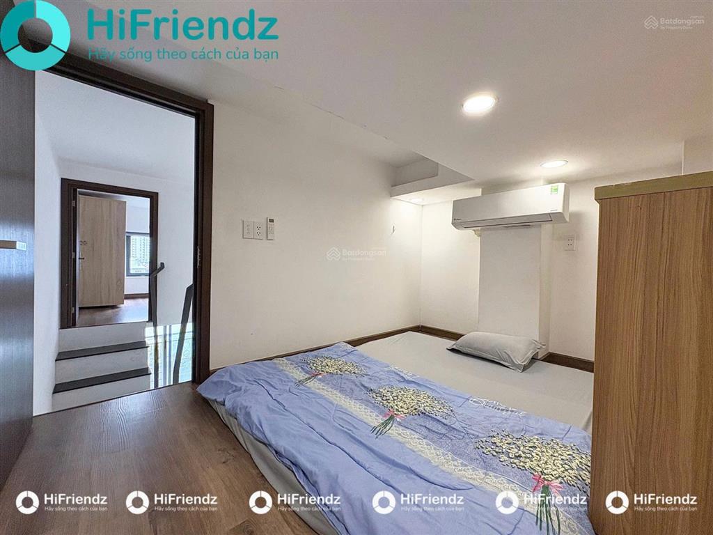 Căn hộ 2pn  2wc mới xây ban công full nội thất máy giặt riêng, có thang máy bảo vệ  ít phí