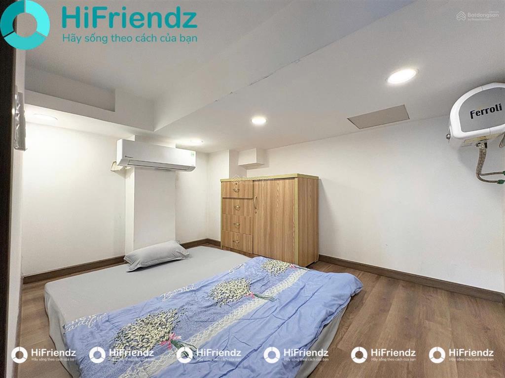 Căn hộ 2pn  2wc mới xây ban công full nội thất máy giặt riêng, có thang máy bảo vệ  ít phí