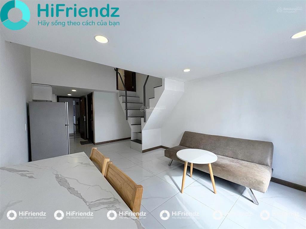 Căn hộ 2pn  2wc mới xây ban công full nội thất máy giặt riêng, có thang máy bảo vệ  ít phí