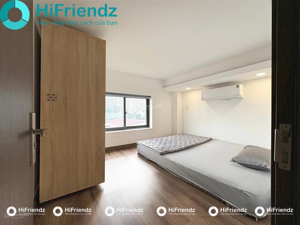 Căn hộ 2pn  2wc mới xây ban công full nội thất máy giặt riêng, có thang máy bảo vệ  ít phí