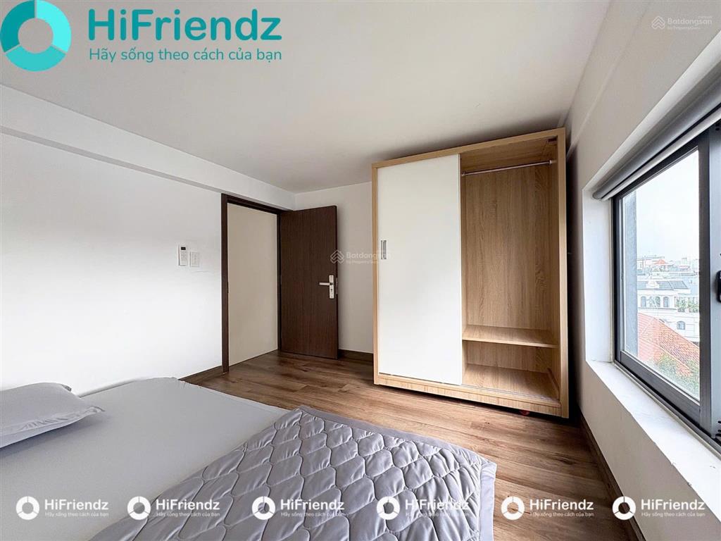 Căn hộ 2pn  2wc mới xây ban công full nội thất máy giặt riêng, có thang máy bảo vệ  ít phí