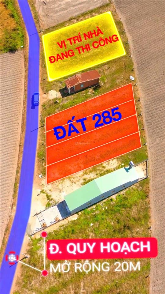 Đất dương minh châu 285tr 5x30m