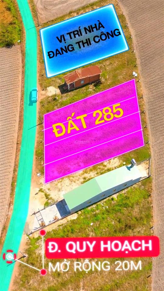 Đất dương minh châu 285tr 5x30m