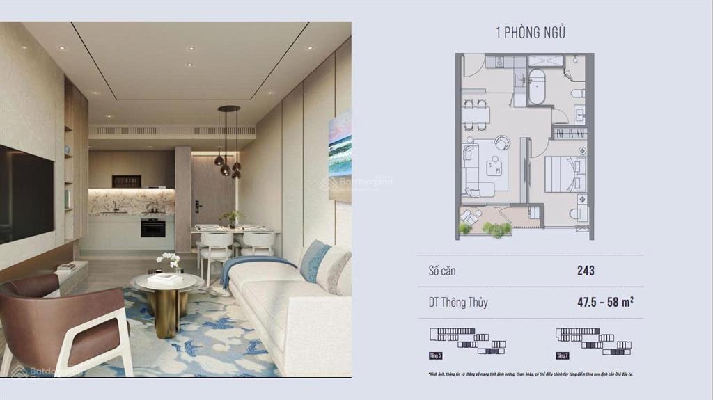 Căn hộ 1 pn aria bay  hướng đông nam view vịnh, pháo hoa, giá hời full chính sách + quà tặng