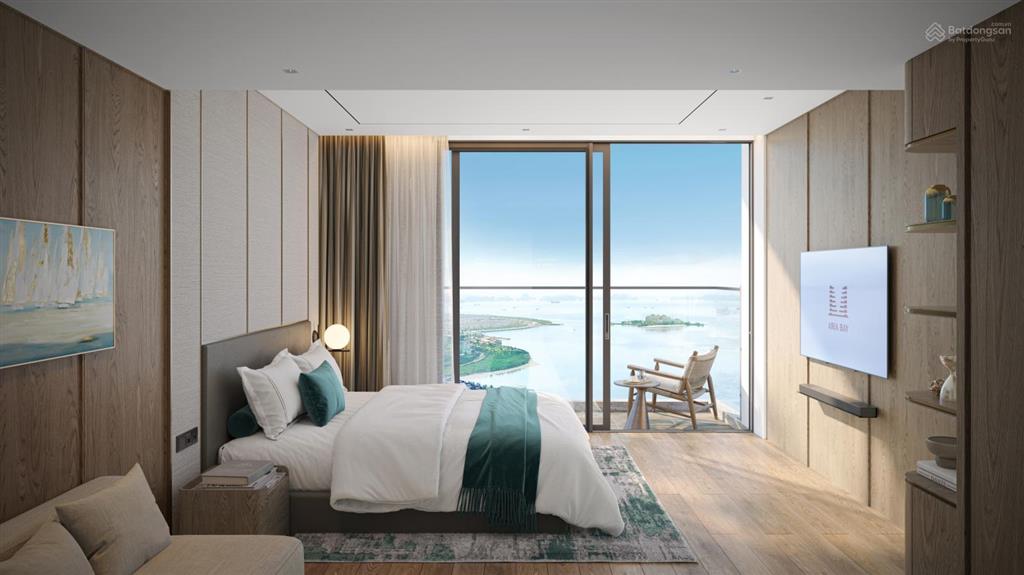 Căn hộ 1 pn aria bay  hướng đông nam view vịnh, pháo hoa, giá hời full chính sách + quà tặng