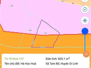 Chính chủ cần bán gấp lô đất mặt tiền quốc lộ 20 ngay xã tam bố, di linh, lâm đồng
