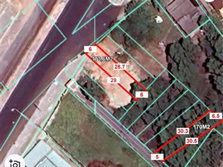 Bán 2 lô đất mặt tiền đường ven biển vũng tàu  bình châu (đường 42m) cách biển phước hải 1km