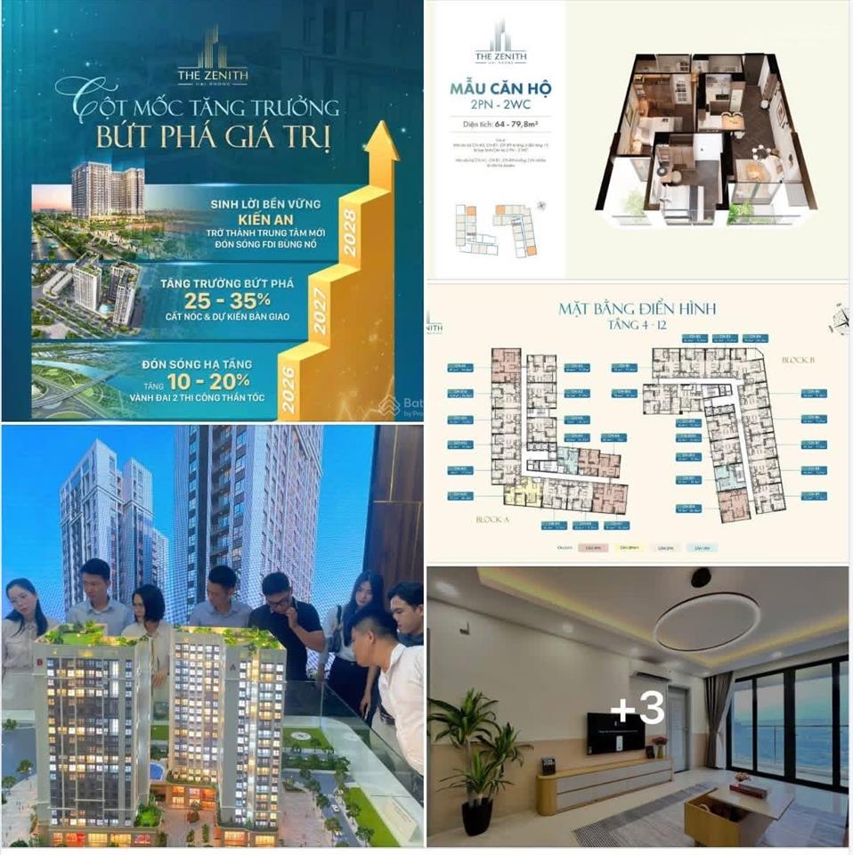 The zenith chung cư cao cấp toạ lạc trên đường bùi viện  kiến an  hp