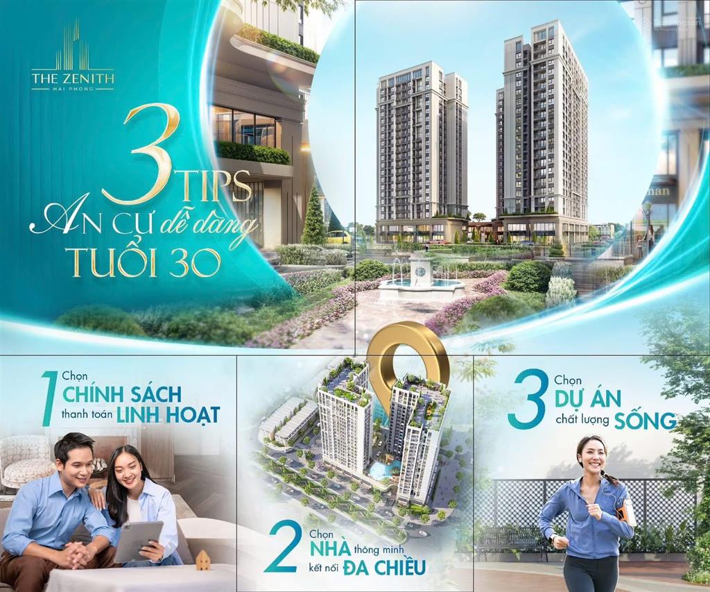 The zenith chung cư cao cấp toạ lạc trên đường bùi viện  kiến an  hp