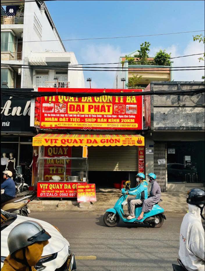 Bán nhà mặt tiền tân kỳ tân quý sát trường chinh dt 4x28m giá 16.5 tỷ