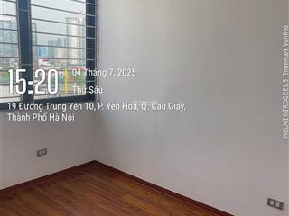 Giá hợp lý! bán chung cư yên hòa, 79,2m2  3pn, nhà đẹp! 0975 118 ***