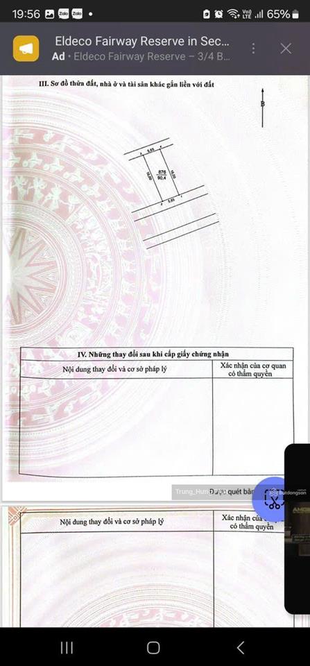 Bán đất xã tự nhiên, thường tín, 97m2, ngõ ô tô tránh, 30m ra trục chính xe buýt, gần vành đai 4