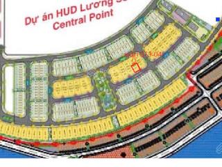 Bán lô đất biệt thự bt0304. tại trung tâm phố chợ lương sơn. (riverview lương sơn)