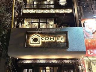 Sang nhượng quán ăn full đồ tại đường trần thái tông, quận cầu giấy