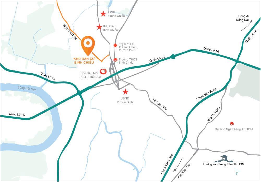 Chỉ từ 1.5 tỷ sở hữu đất nền tp.hcm ngay mt ngô chí quốc  bình chiểu  thủ đức sổ sẵn