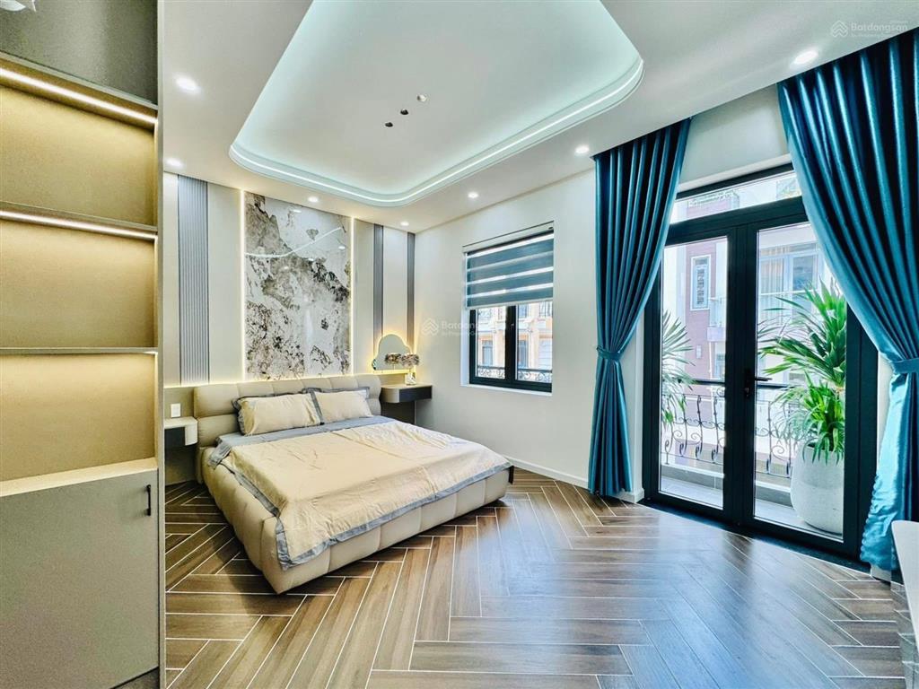 2,7 tỷ nhà bán ngay quang trung, gò vấp  dt 50m2 ( 4x12,5 )  hẻm 6m  full nội thất  chốt ngay