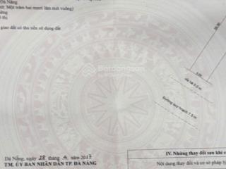 Bán 125m2 đất đường 7m5 đường thái văn lung,hòa xuân,cẩm lệ