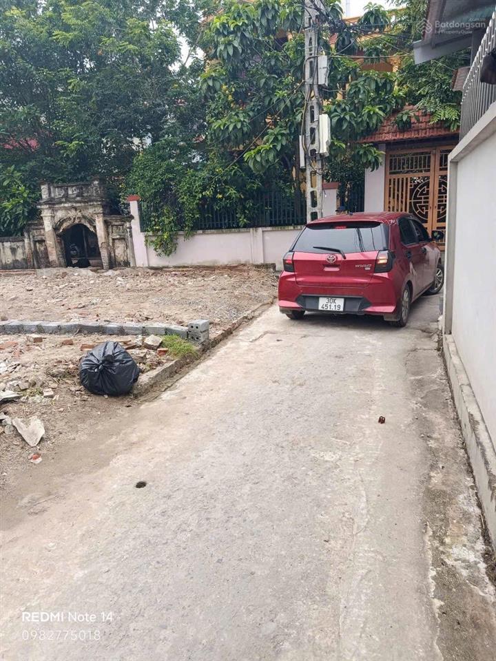 Đất xã khánh hà, huyện thường tín, hà nội, giá cực chất 3,6 tỷ, 46,6 m2. ô tô vào sát đất ngõ thông