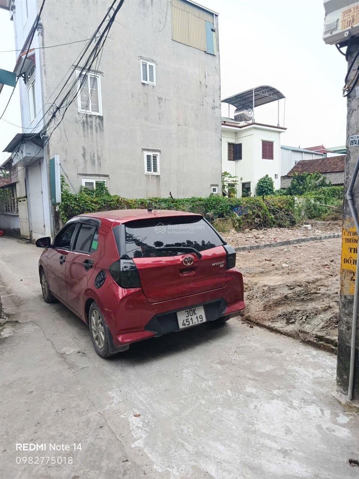 Đất xã khánh hà, huyện thường tín, hà nội, giá cực chất 3,6 tỷ, 46,6 m2. ô tô vào sát đất ngõ thông