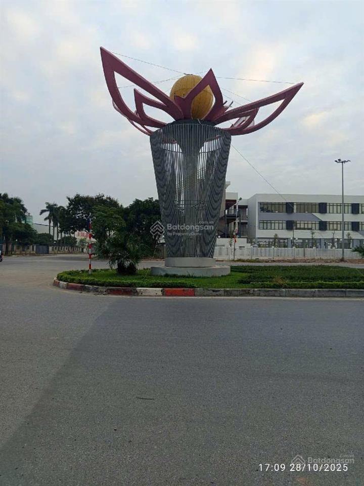 Bán đất đấu giá lô góc 3 thoáng nguyên khê, đông anh  75.5m2, mt 5m  đường 2 ô tô tải tránh