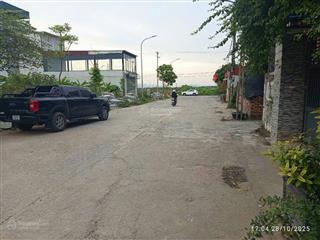 Bán đất đấu giá lô góc 3 thoáng nguyên khê, đông anh  75.5m2, mt 5m  đường 2 ô tô tải tránh