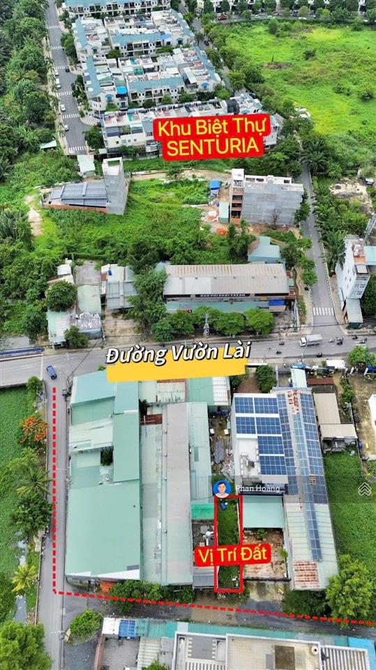 Đất hiếm 5.5x13.5 sát vườn lài, đối diện khu biệt thự senturia, đường thông sắp trải nhựa, 6.9tỷ