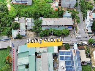 Đất hiếm 5.5x13.5 sát vườn lài, đối diện khu biệt thự senturia,đường thông sắp trải nhựa,giá 6.9 tỷ