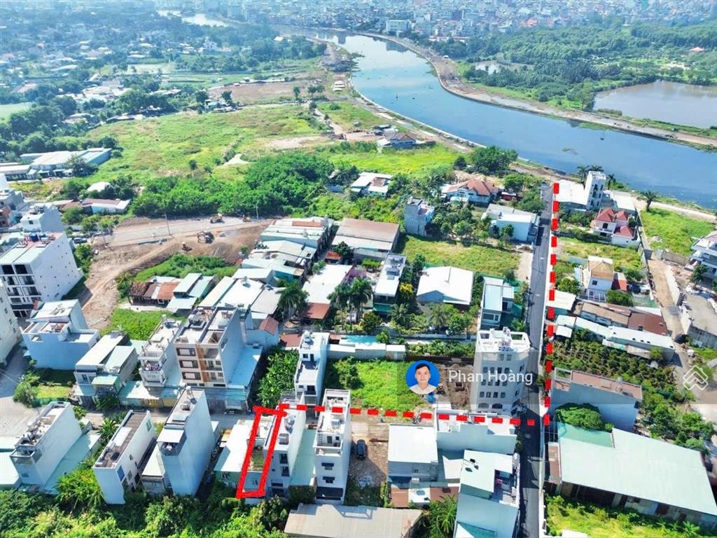 Bán lô đất đẹp hẻm sơn ca 140 vườn lài, an phú đông đường 6m thông ra sông vàm thuật, giá 6.1 tỷ tl