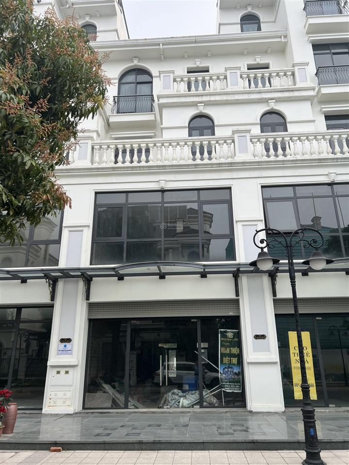 Shophouse tmdv 50 năm sb01 xây 109m2/sàn (5 tầng) giá 1x tỷ vin gia lâm (0985 941 ***)
