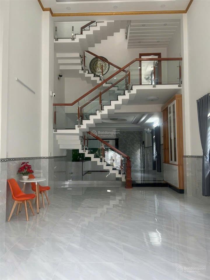 Bán nhà trệt, 2 lầu, mặt tiền thới an 13 (6x19) dt 114m² giá 7.78 tỷtl