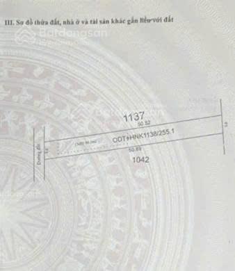 Chính chủ bán lô đất 255m2 thổ cư ngay kcn thành thành công, sổ hồng riêng, gía chỉ 650tr